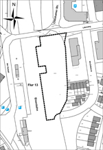 Geltungsbereich B-Plan AN 138 Alter Güterbahnhof