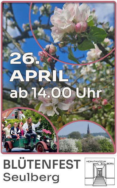 Blütenfest in Seulberg am 26. April 2025 ab 14.00 Uhr 